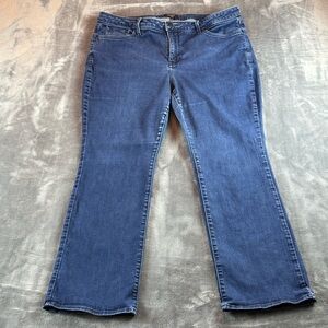 NYDJ Women's Jeans Barbara Bootcut Lift Tuck Technology Size 18WP High Waist